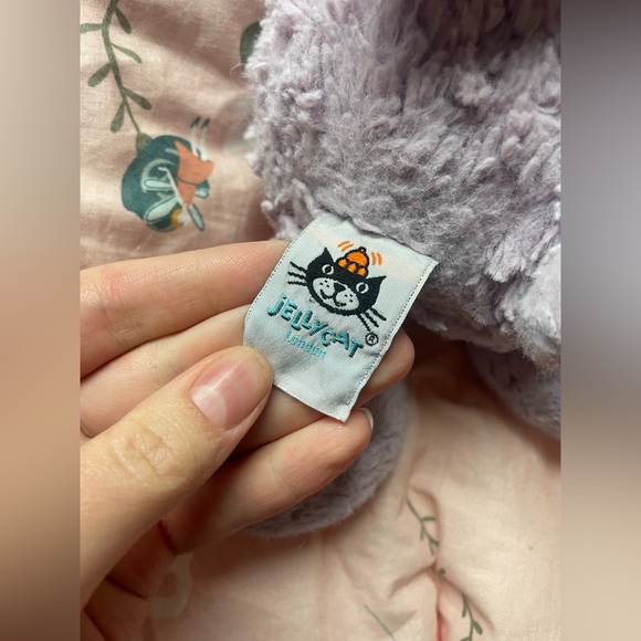 Jellycat Lilac Hippo - Picture 8 of 9